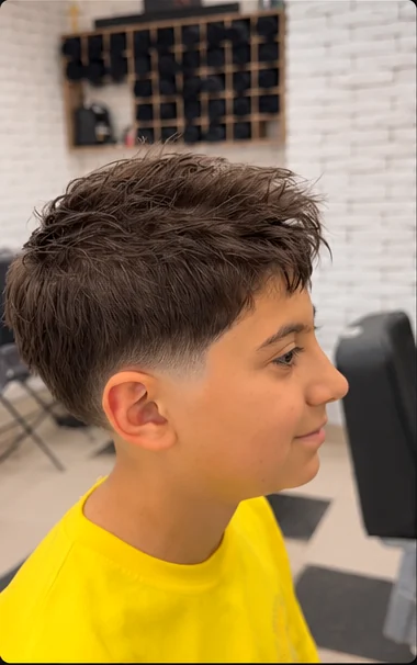Fade haircut at Cut Zone